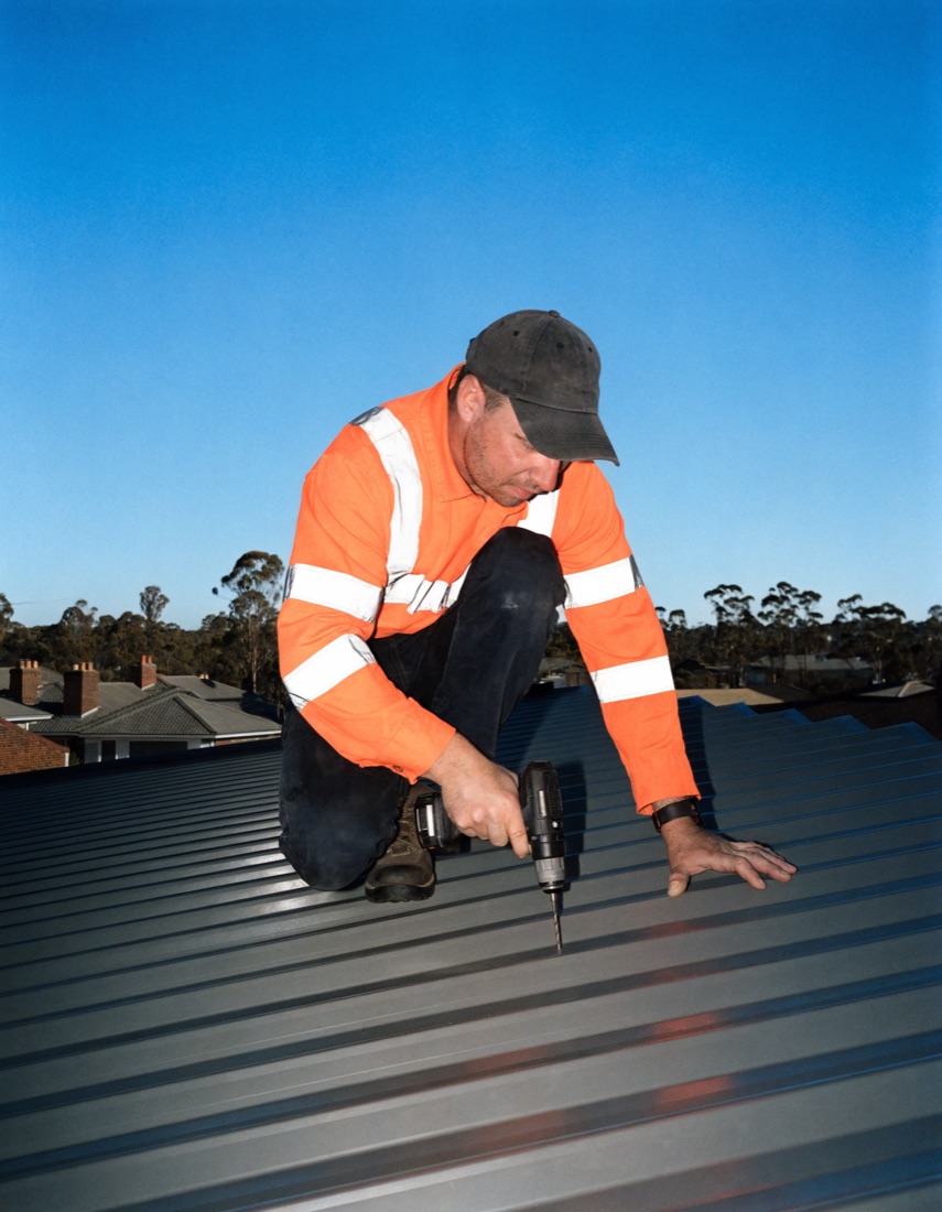 Roofers trade